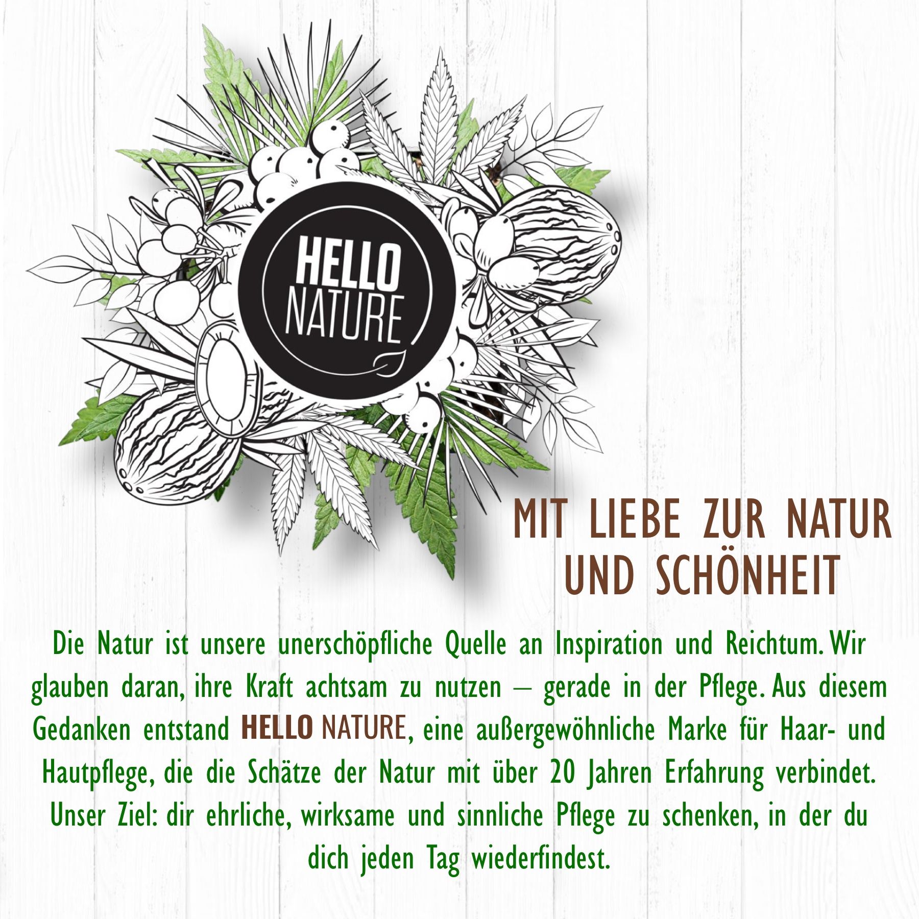 Hello Nature Body Milk Lotion für Körperpflege mit Kokosöl BIO