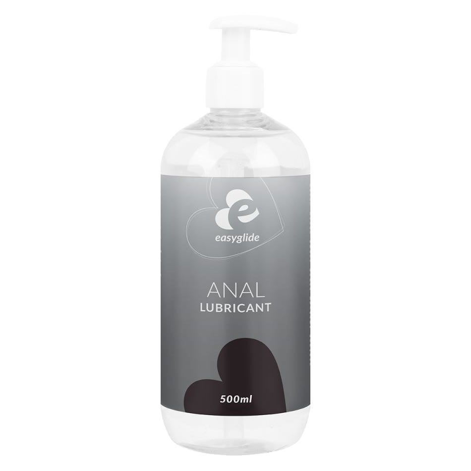 EasyGlide Anal Gleitmittel in transparenter 500ml Pumpflasche.
