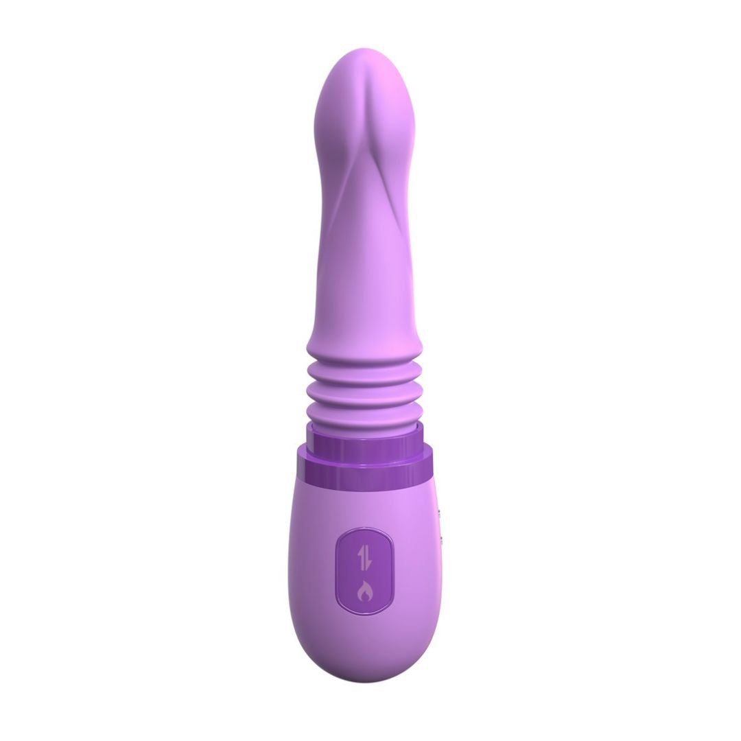 Wiederaufladbarer Stoßvibrator mit Heizfunktion | 7 Vibrationsmodi | Fantasy for Her
