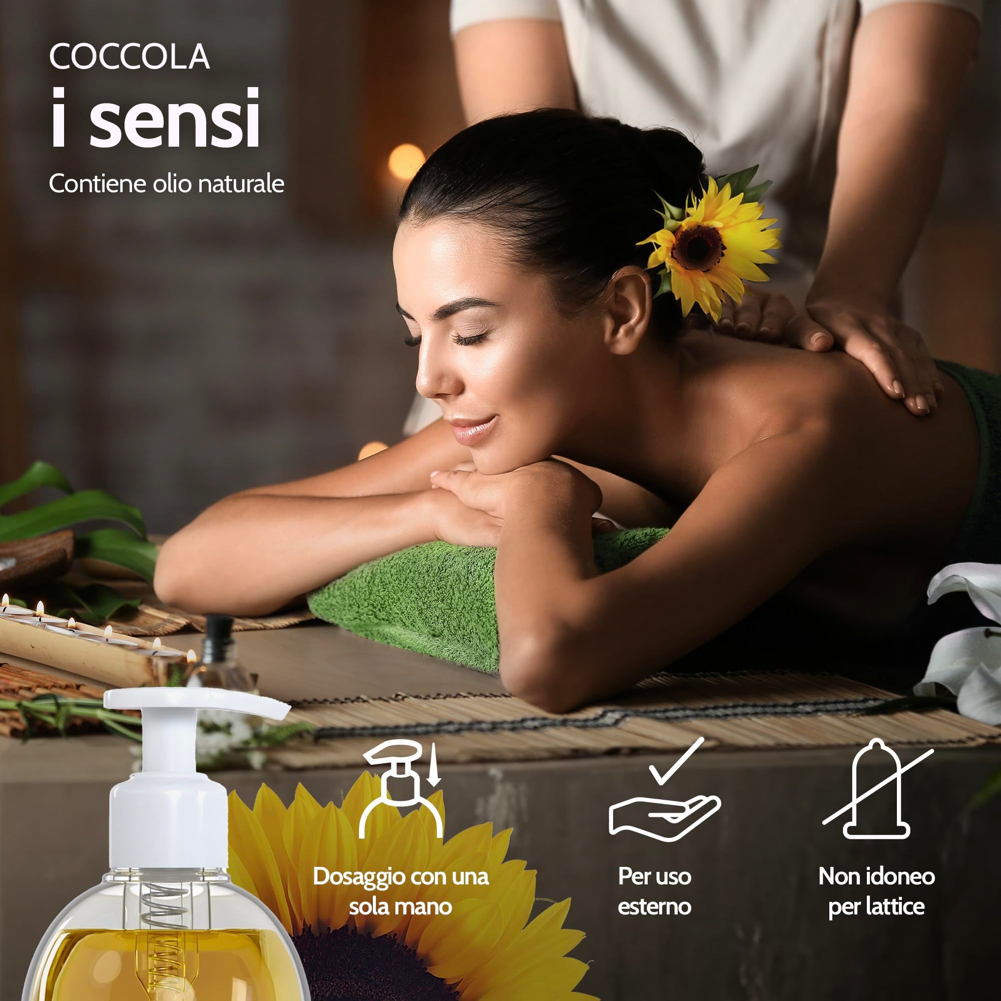 Vibratissimo Massageöl Natural
