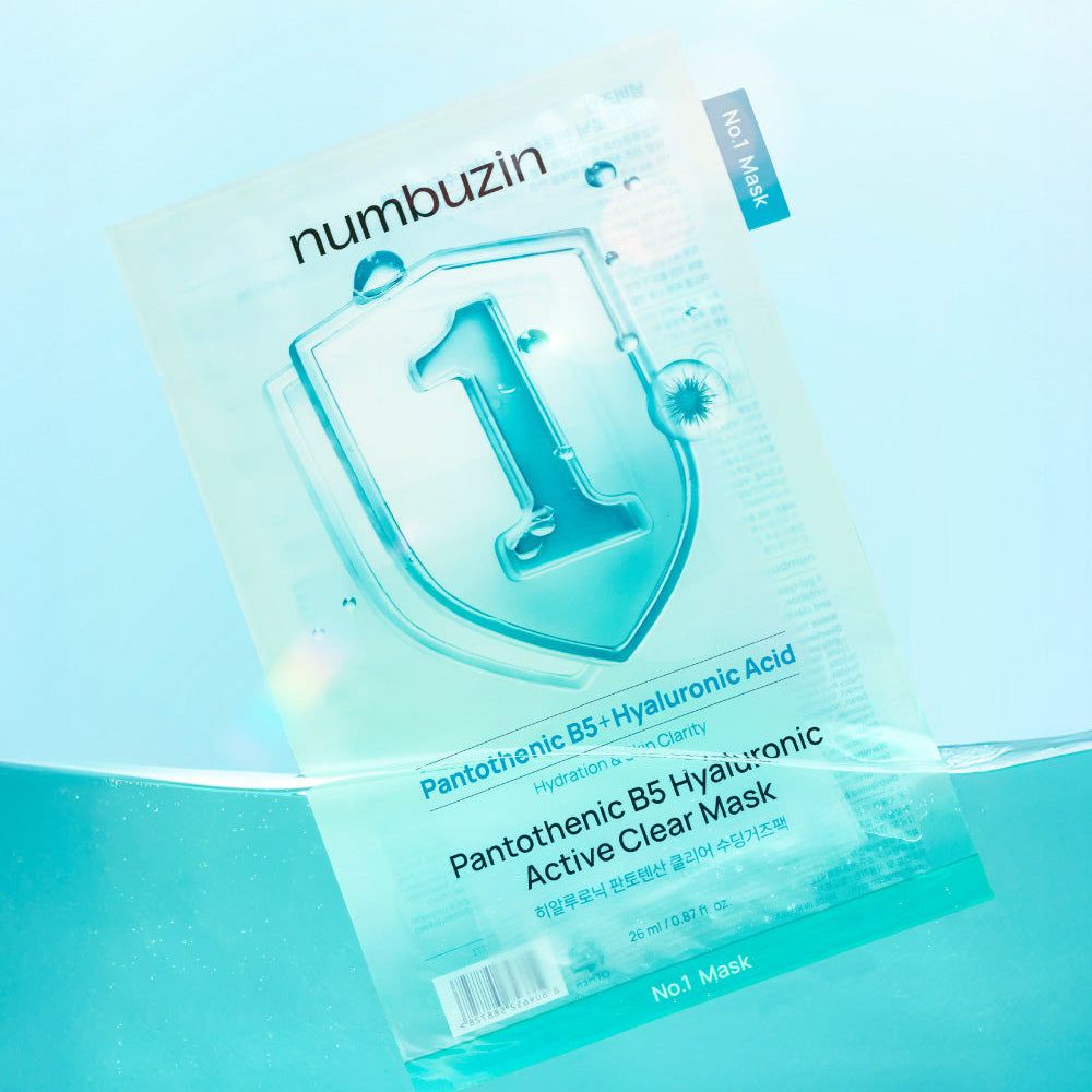NUMBUZIN Nr.1 Pantothensäure B5 Hyaluron Active Clear Maske