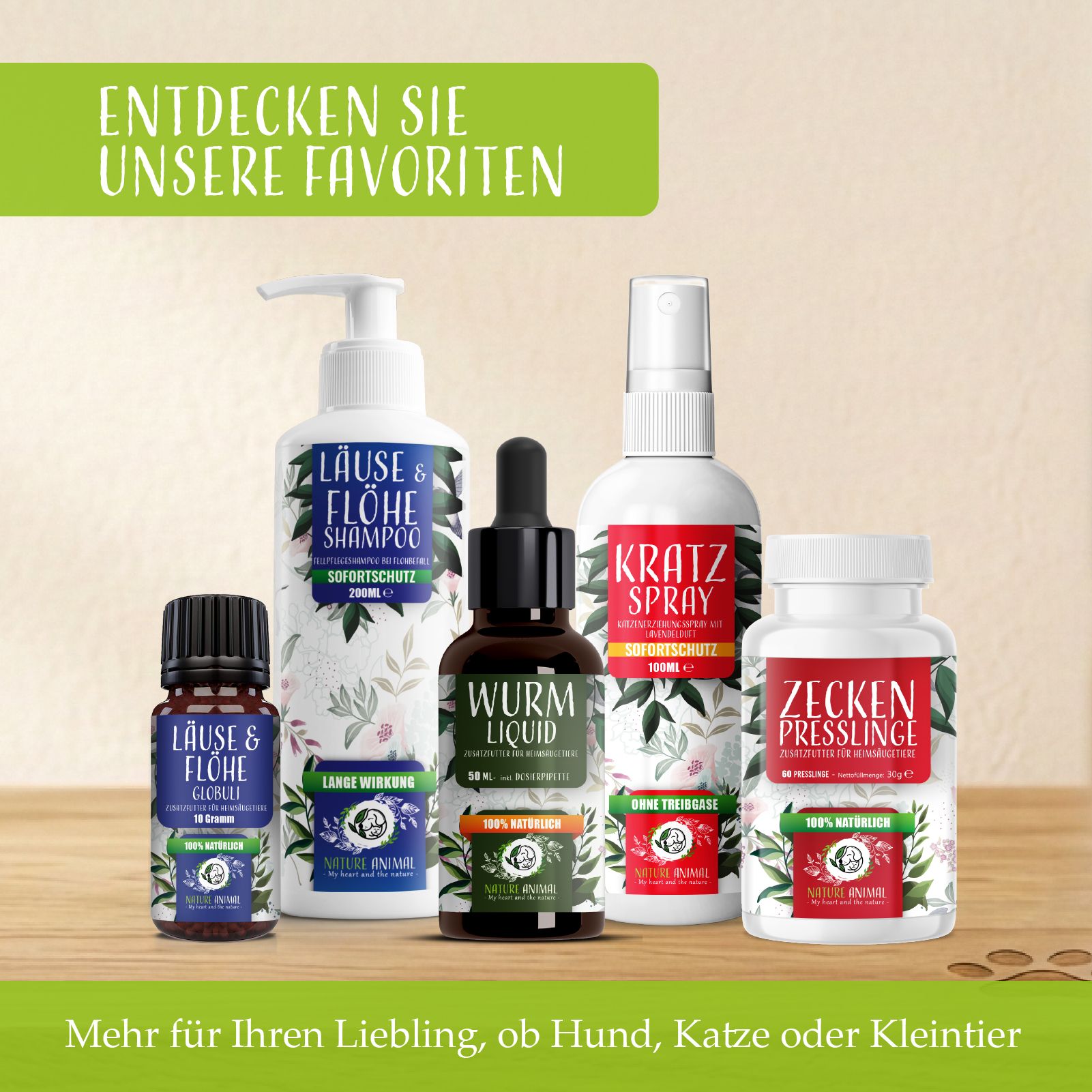 Schutz vor heimischen und tropischen Mücken sowie Zecken.