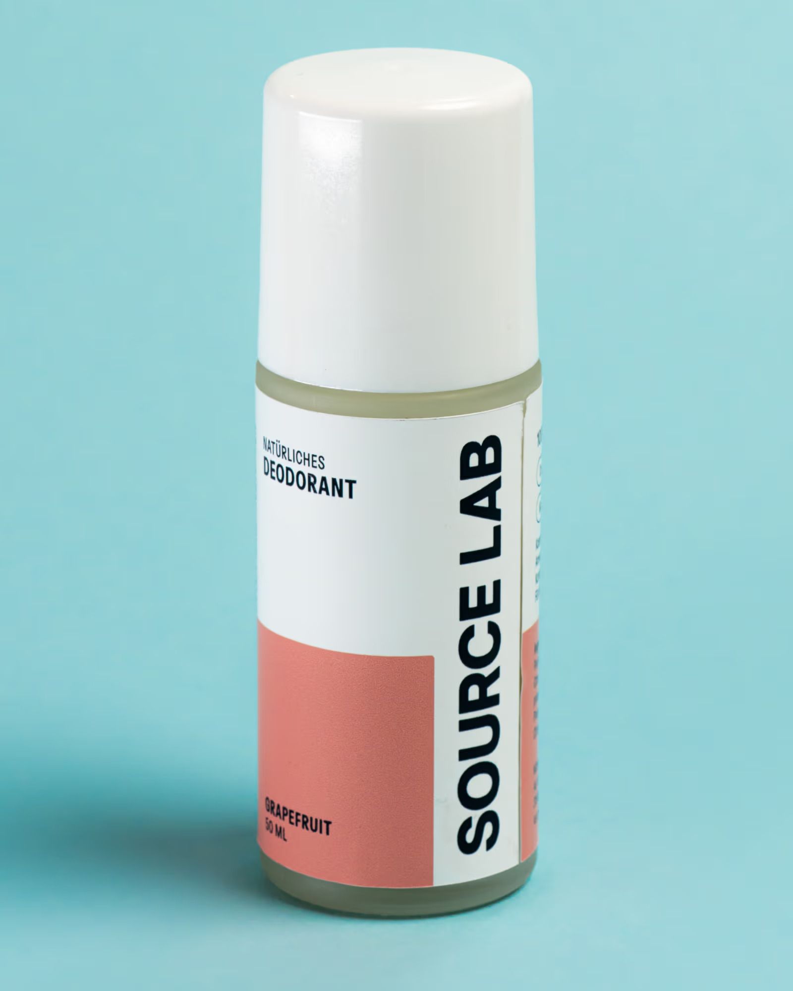 Source Lab Grapefruit Deo Roll-On, 50ml. Natürliches Deodorant für sensible Achseln.