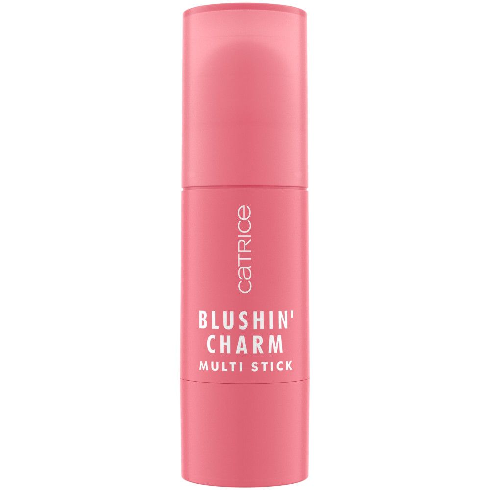 Catrice Blushin' Charm Multi Stick. Rosa Stick. Produktname und Marke sind deutlich sichtbar.