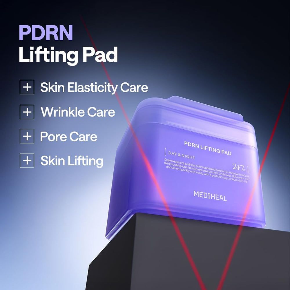MEDIHEAL PDRN Hautstraffende Toner Pads