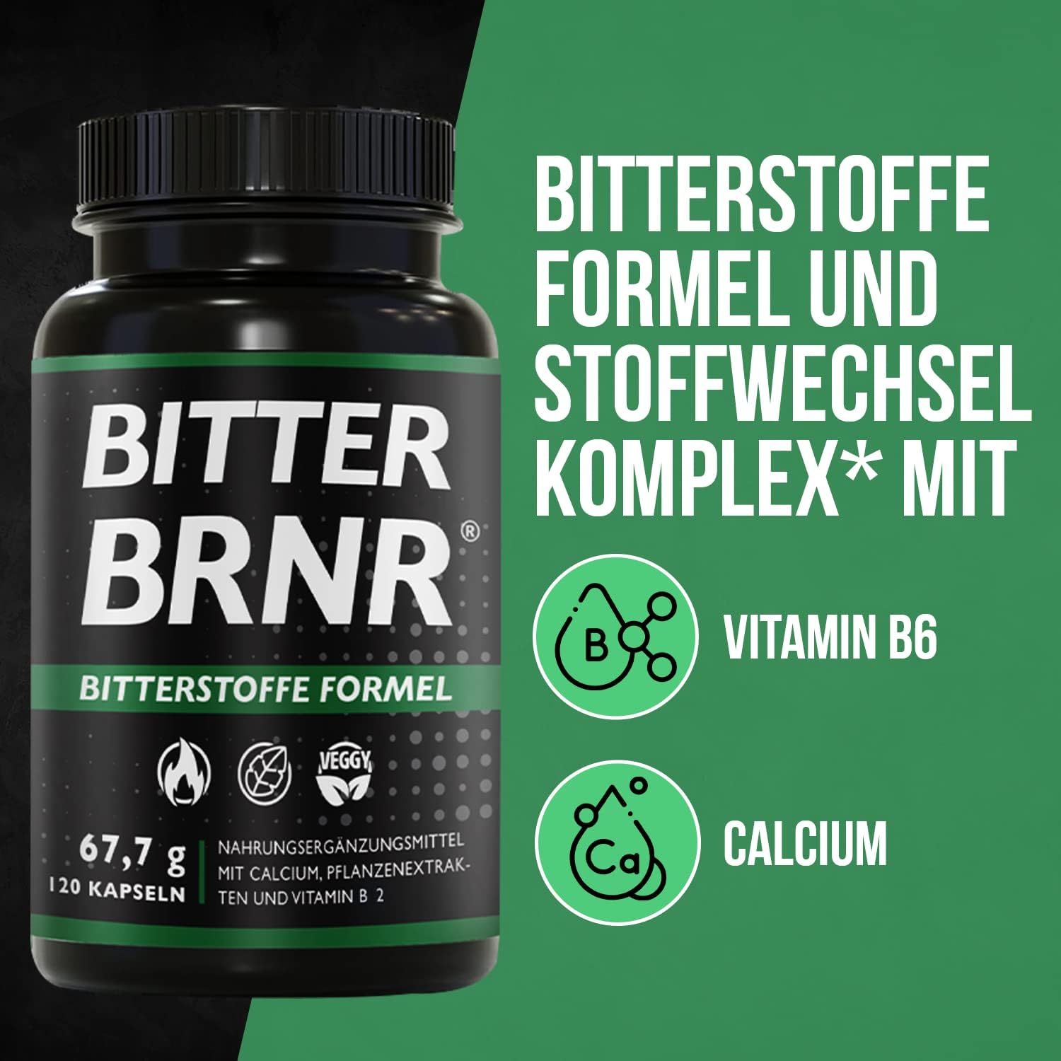 BRNR BITTER  Bitterstoffe Formel und Stoffwechsel