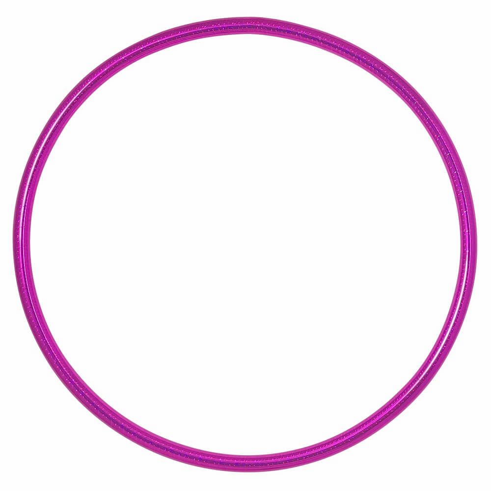Hoopomania Hologramm Kinder-Hula-Hoop | Ø 70 cm | Pink
