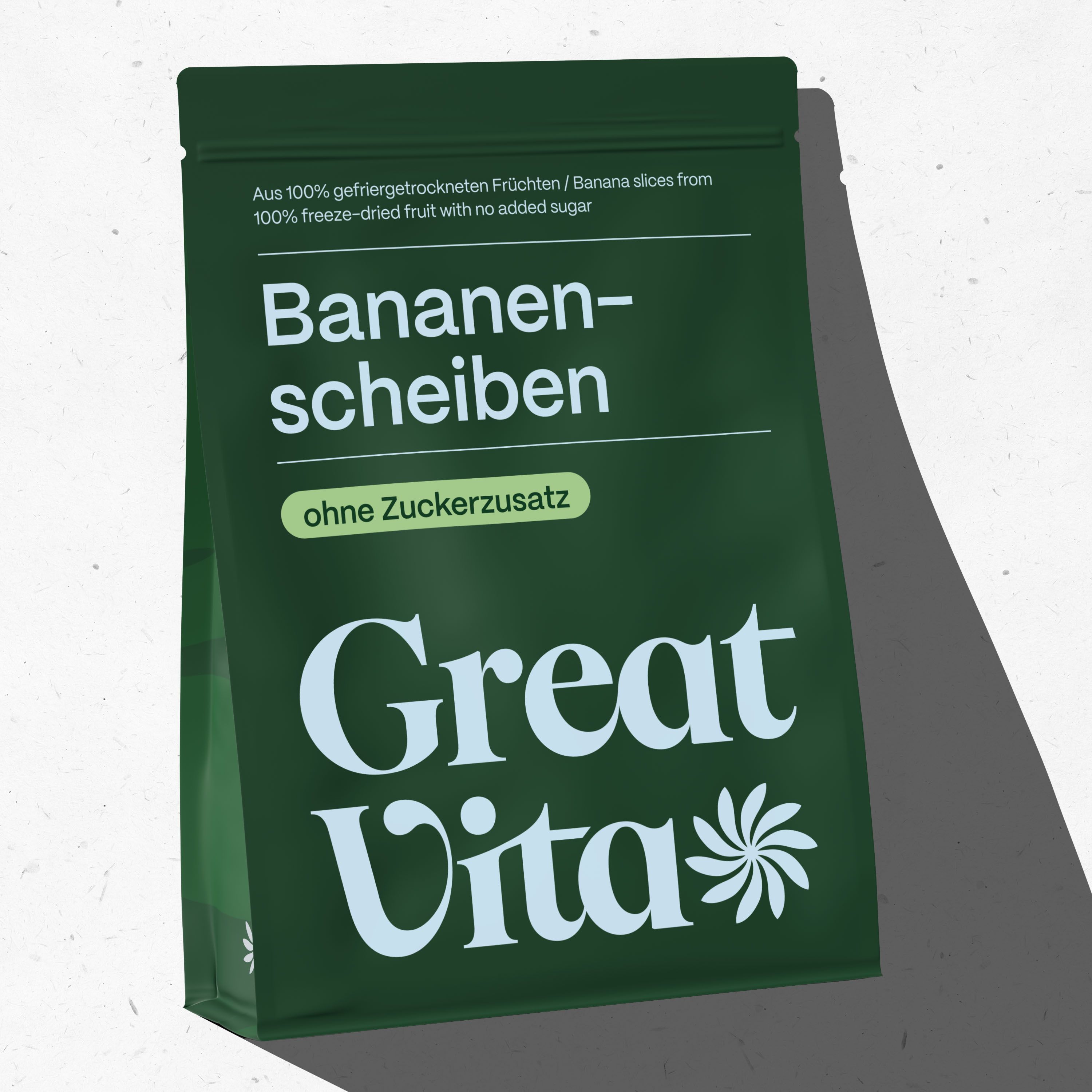 GreatVita gefriergetrocknete Bananenscheiben
