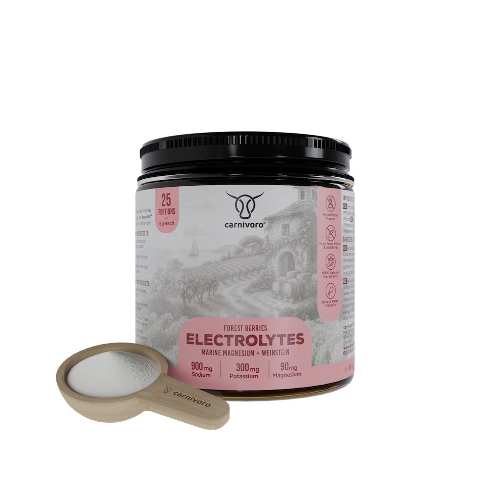 carnivoro® Forest Berries Elektrolyte - Ohne Zucker - KETO - Elektrolytgetränk Pulver