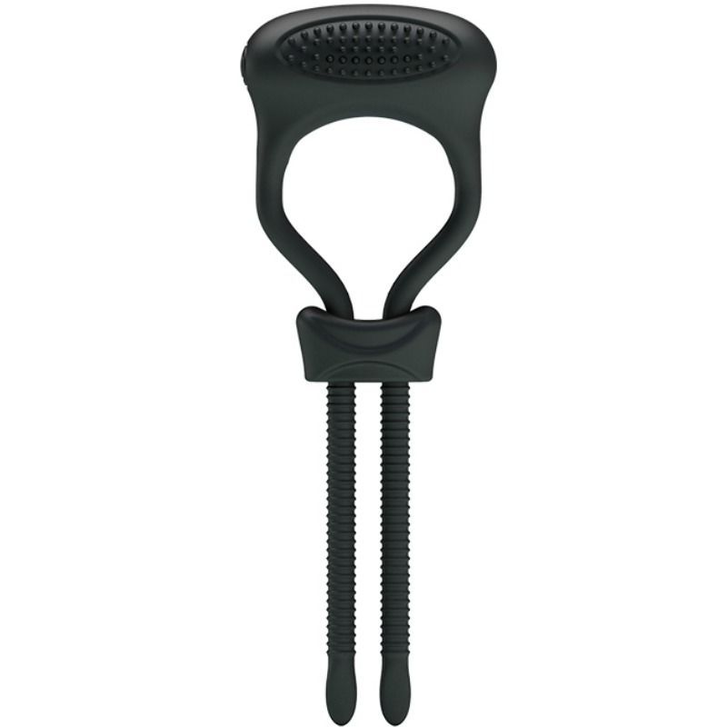 Pretty Love Curitis Penisschlaufe mit Klitorisstimulation schwarz