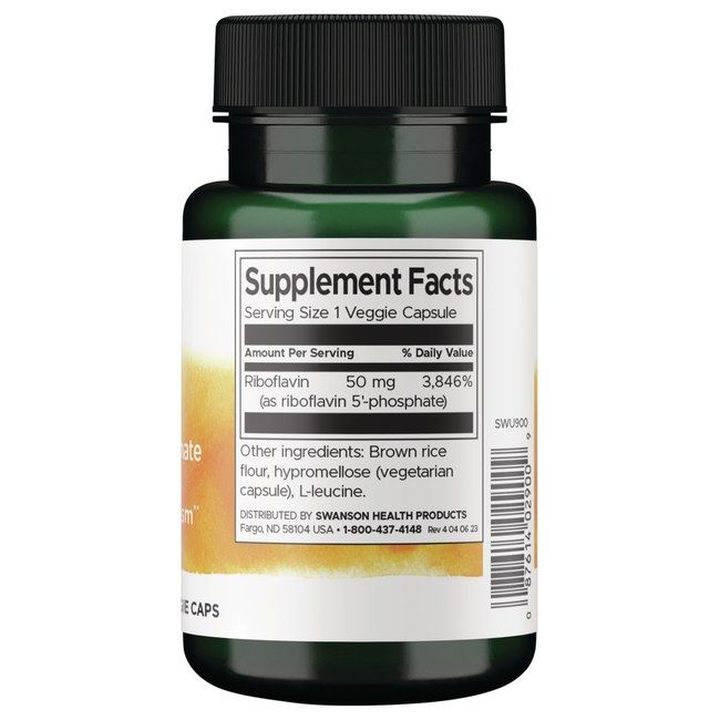 Swanson R-5-P Riboflavin-5-Phosphat 50 mg
