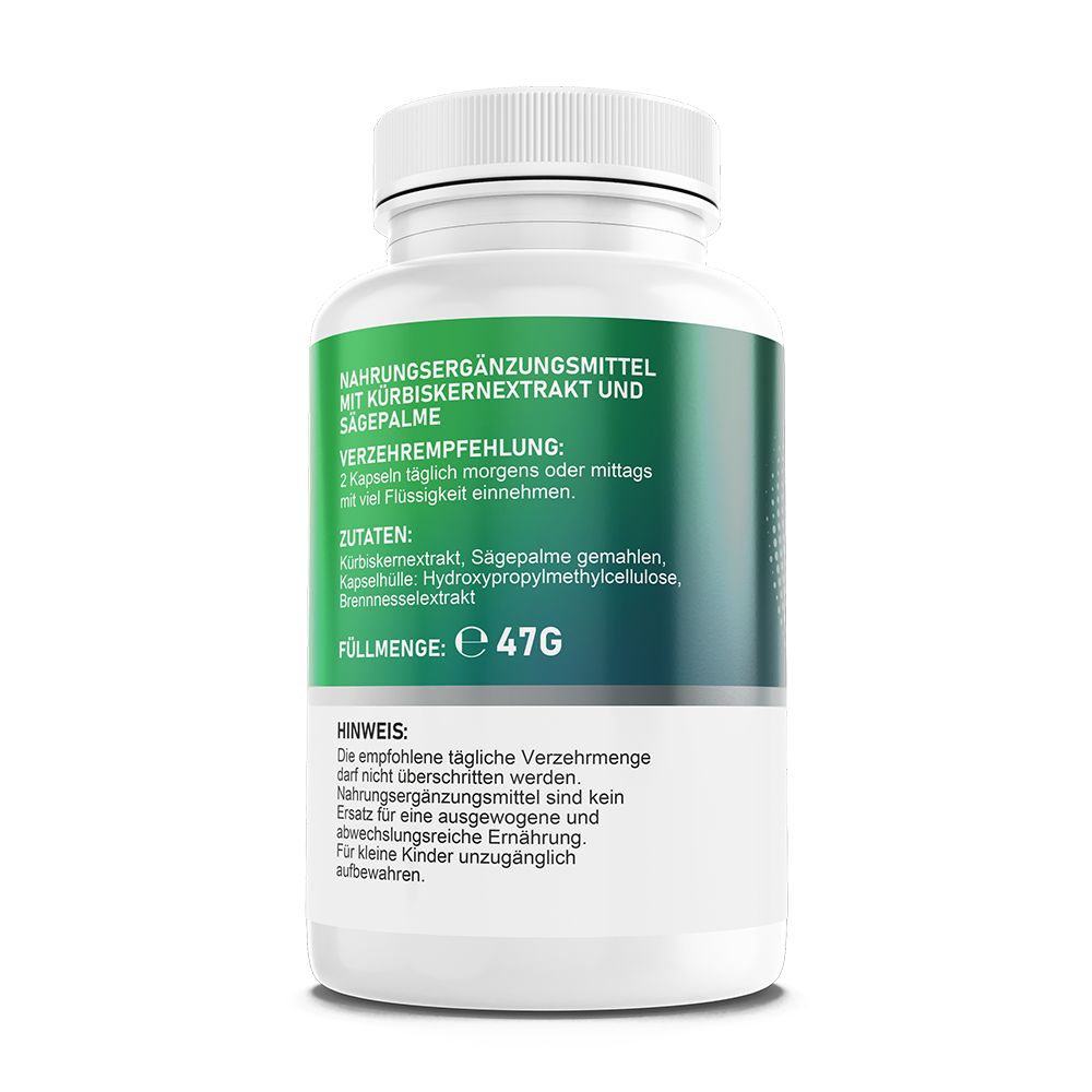 Saint Nutrition Kürbis Sägepalme Kapseln