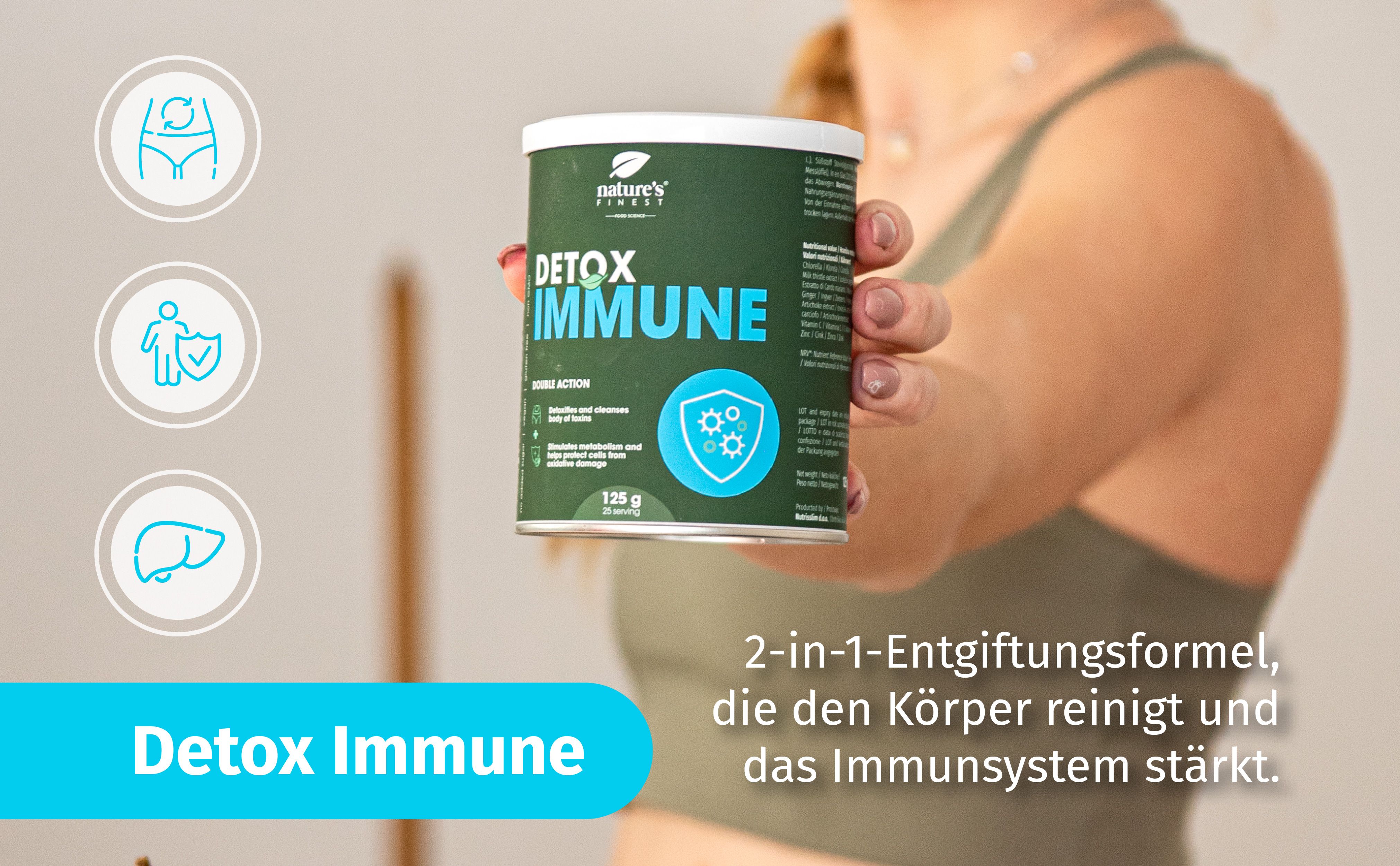 Nature's Finest Detox Immune - Immunsystem entgiften