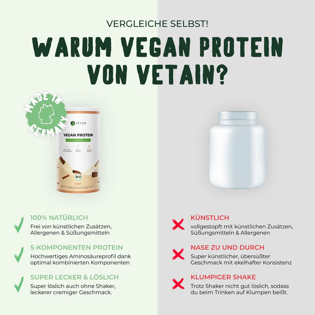 Vetain Vegan Protein Zimt