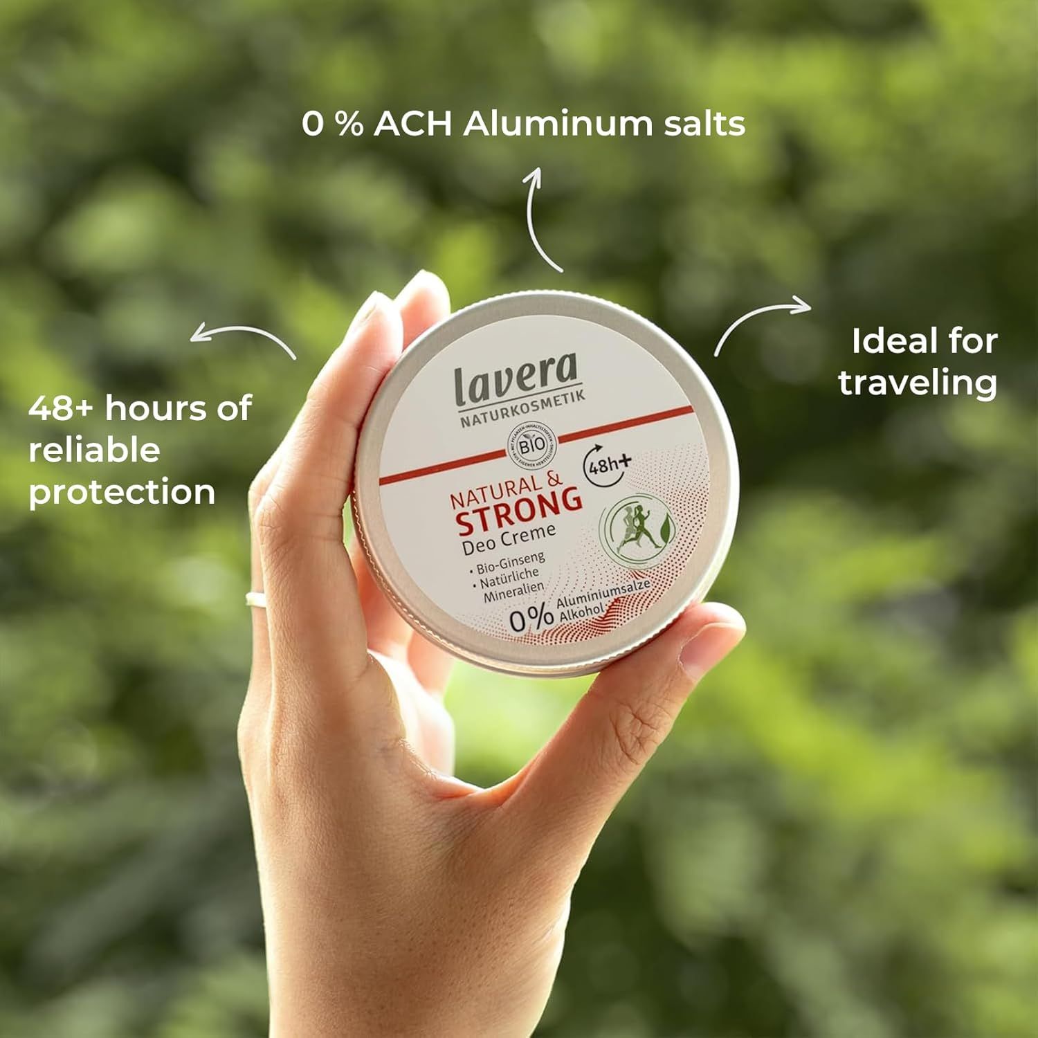 lavera - Deo Creme NATURAL STRONG