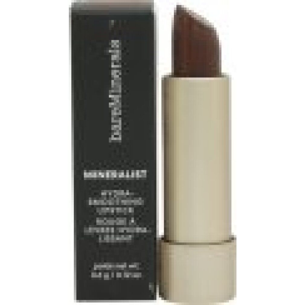 Bareminerals Mineralist Hydra-Smoothing Lipstick in Integrity, mit schwarzer Verpackung.
