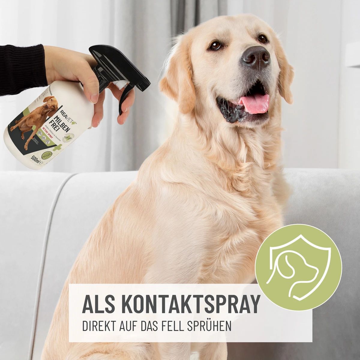 Milben Frei Spray für Haustiere - ReaVET