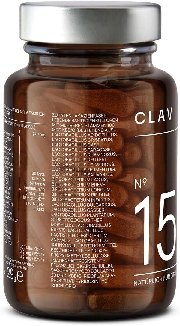 Clav N°15 FLORA mit 23 Bakterienkulturen