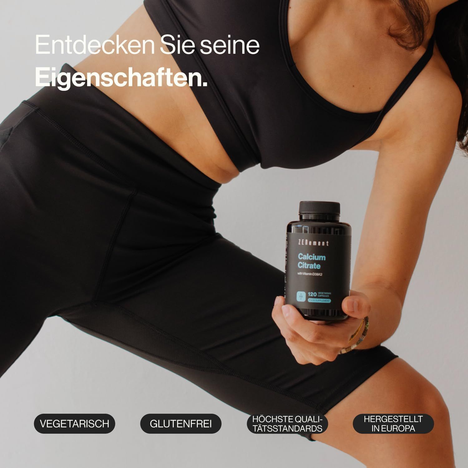 Zenement Calciumcitrat mit Vitamin D3 und K2