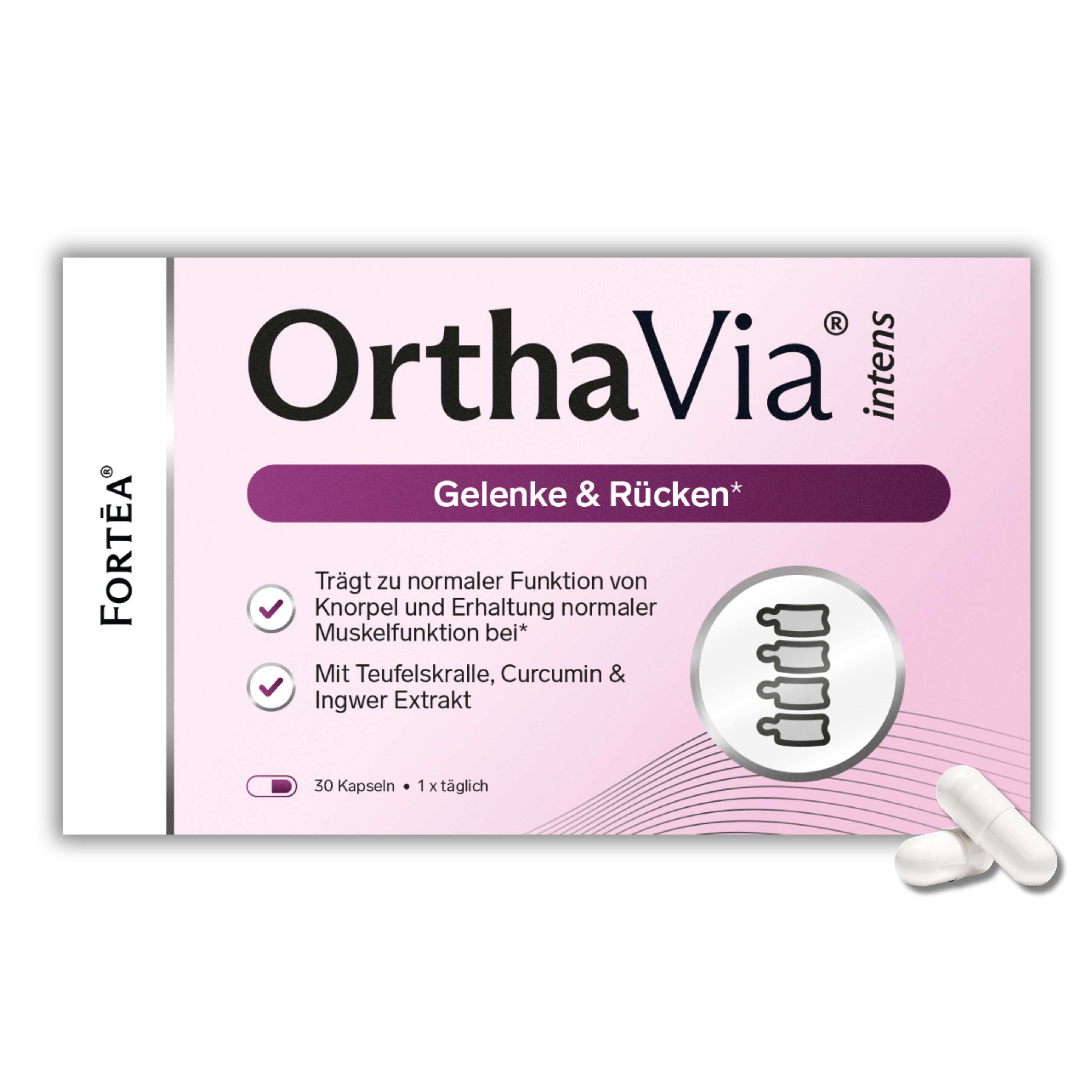 FORTEA® OrthaVia® intens – Gelenke & Rücken
