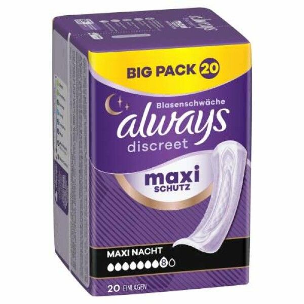 Always Discreet Inkontinenz-Einlagen