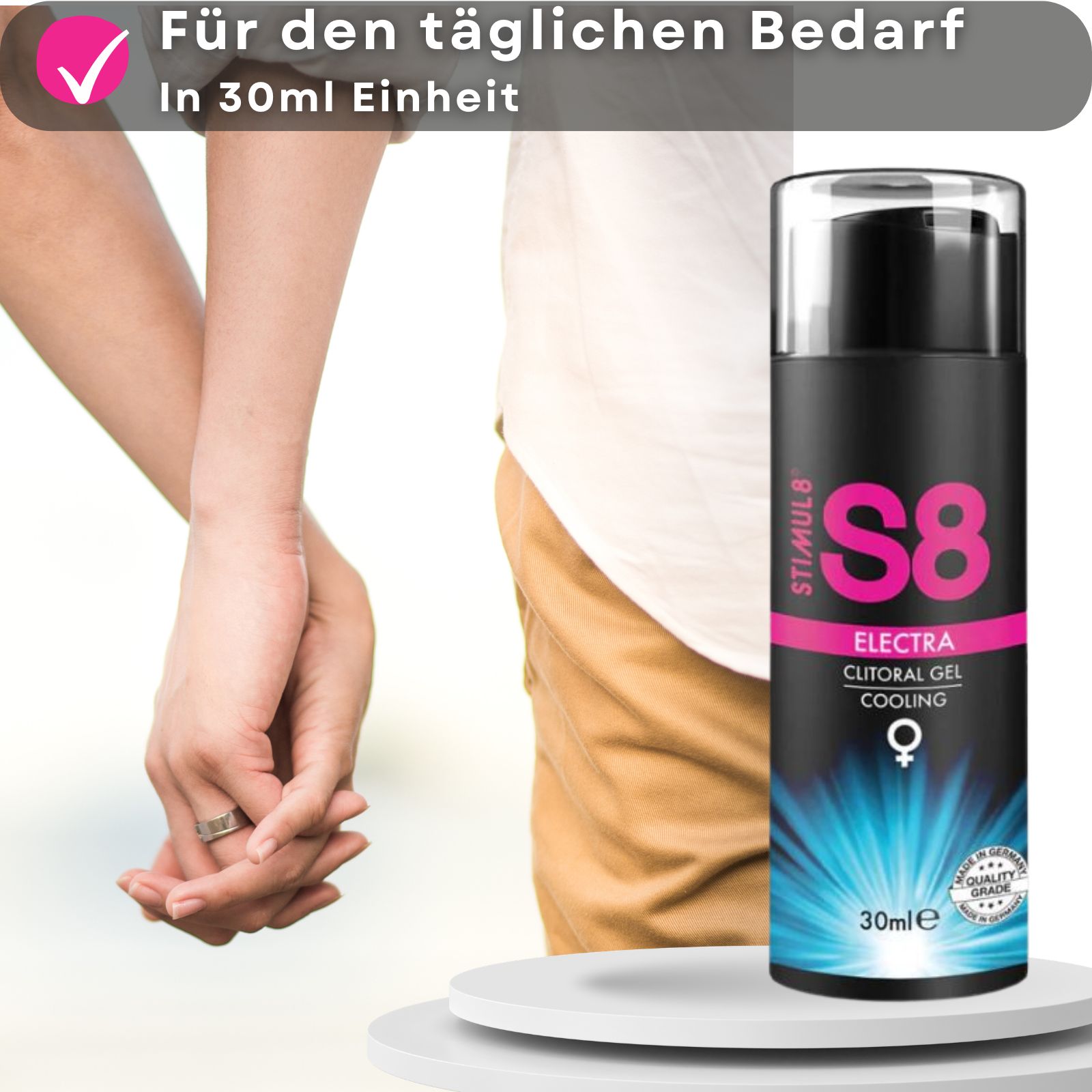 Stimulierende Vagina Intim Creme - S8 - Electra