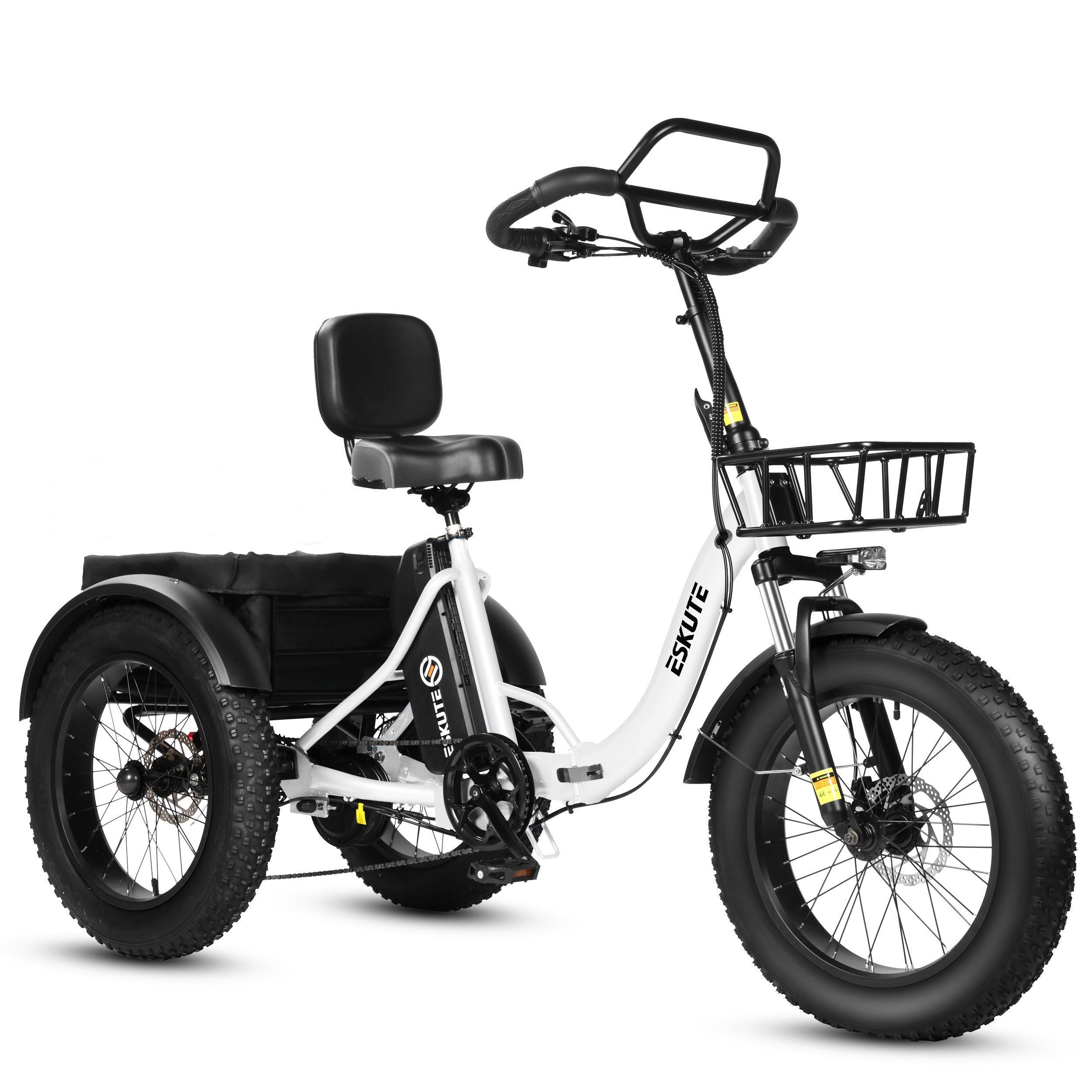 ESKUTE T302 Pro Elektrisches Lastendreirad, 48V 20,8Ah Akku