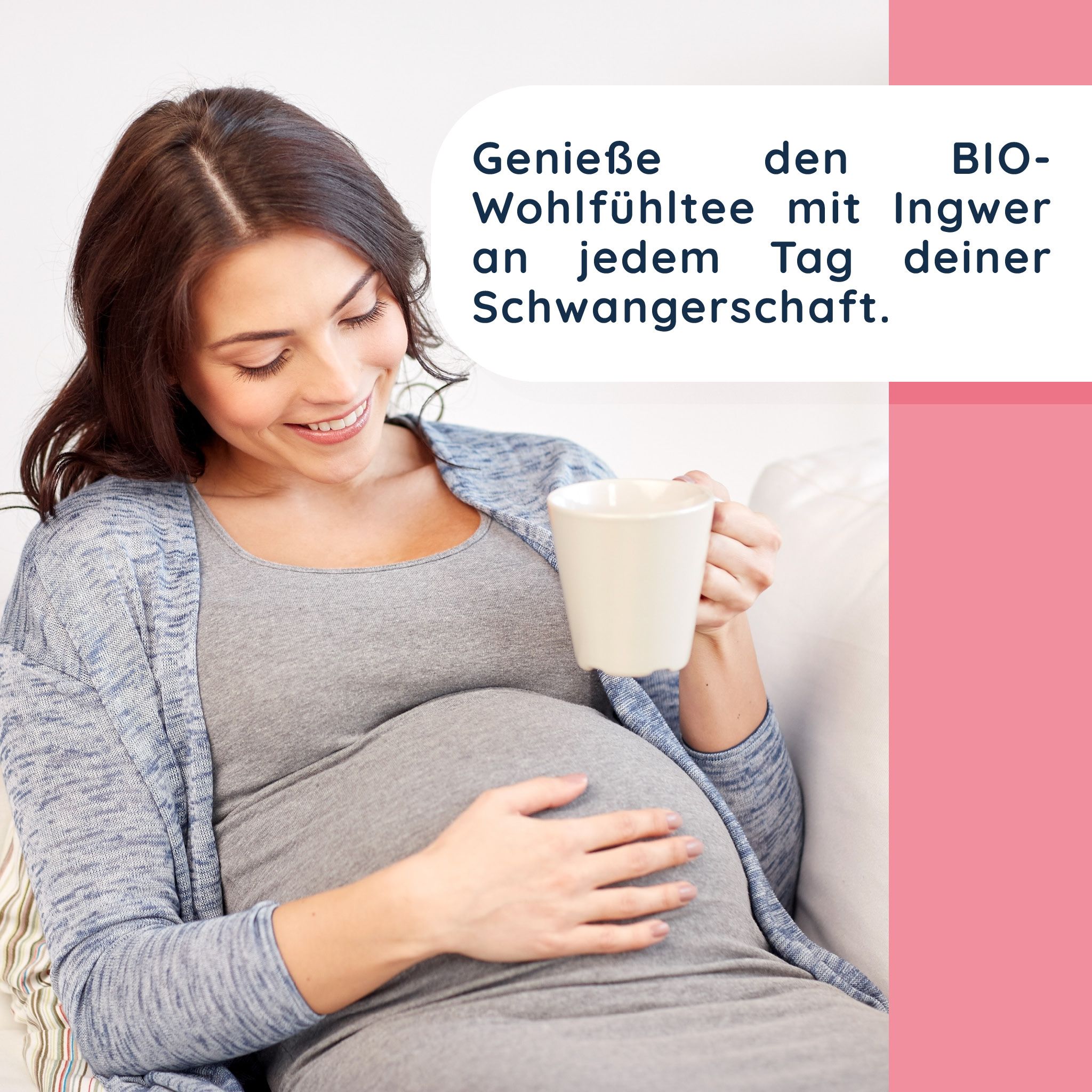 miapanda Übel Gut - Schwangerschaftstee 100% BIO - mit  Kamille, Minze, Ingwer