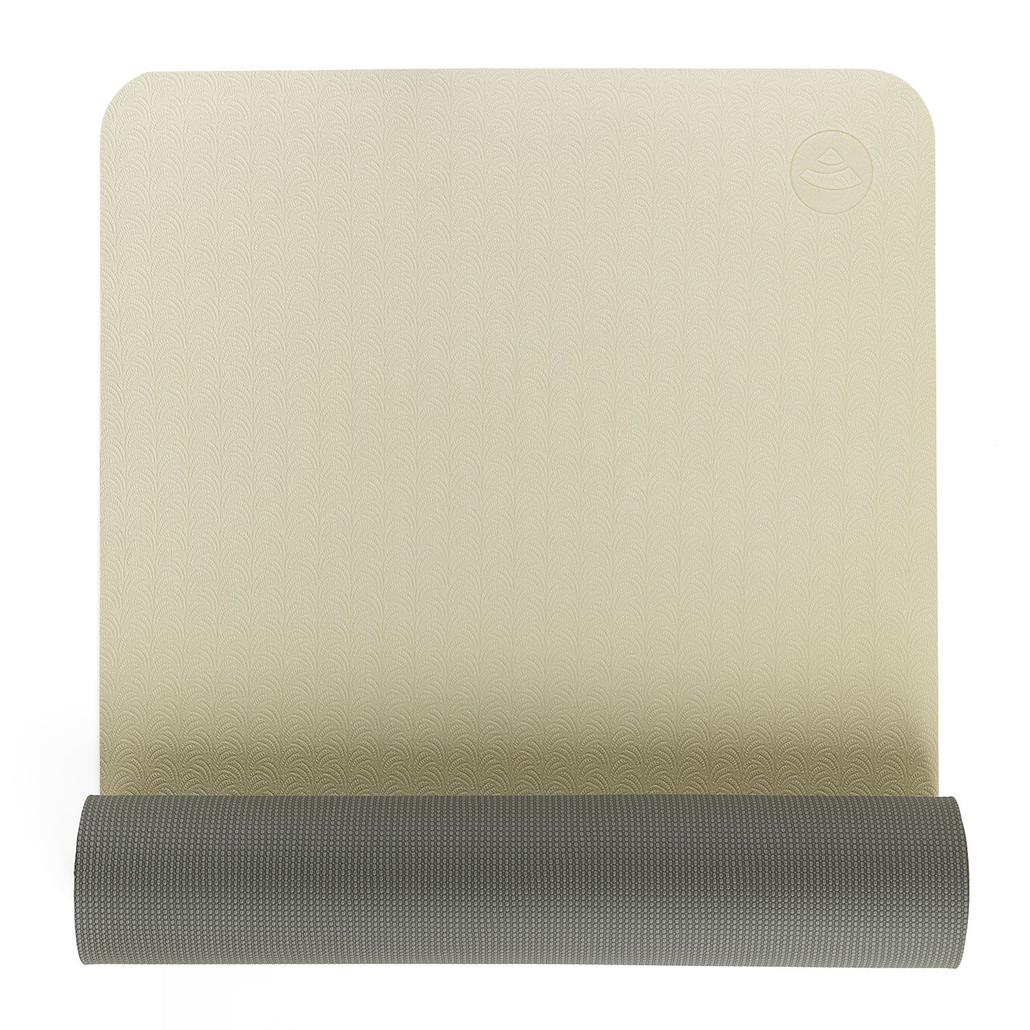 bodhi Yogamatte LOTUS PRO sand/hellgrau
