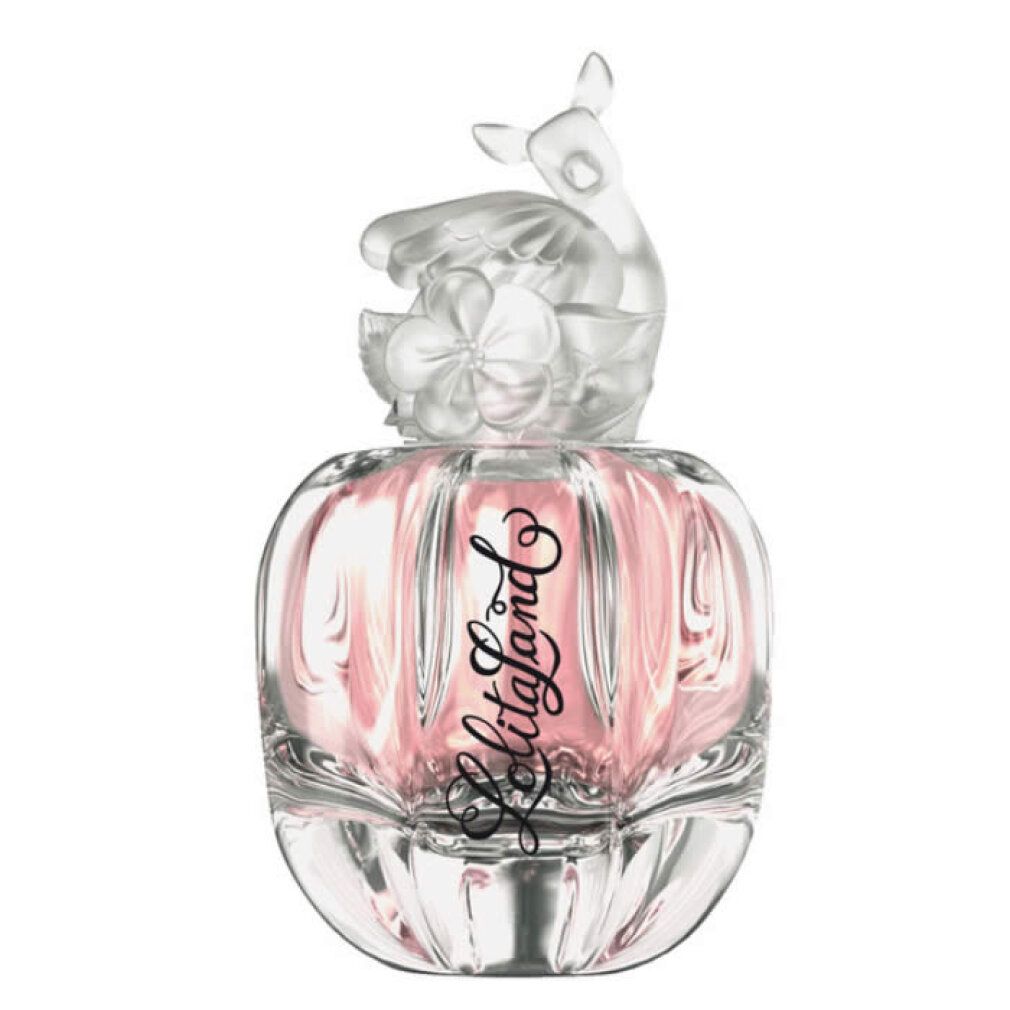 Lolita Lempicka Lolitaland Eau de Parfum Flakon mit Reh-Applikation.