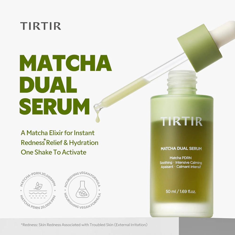 TIRTIR Matcha Dual Serum – beruhigendes Serum mit Matcha