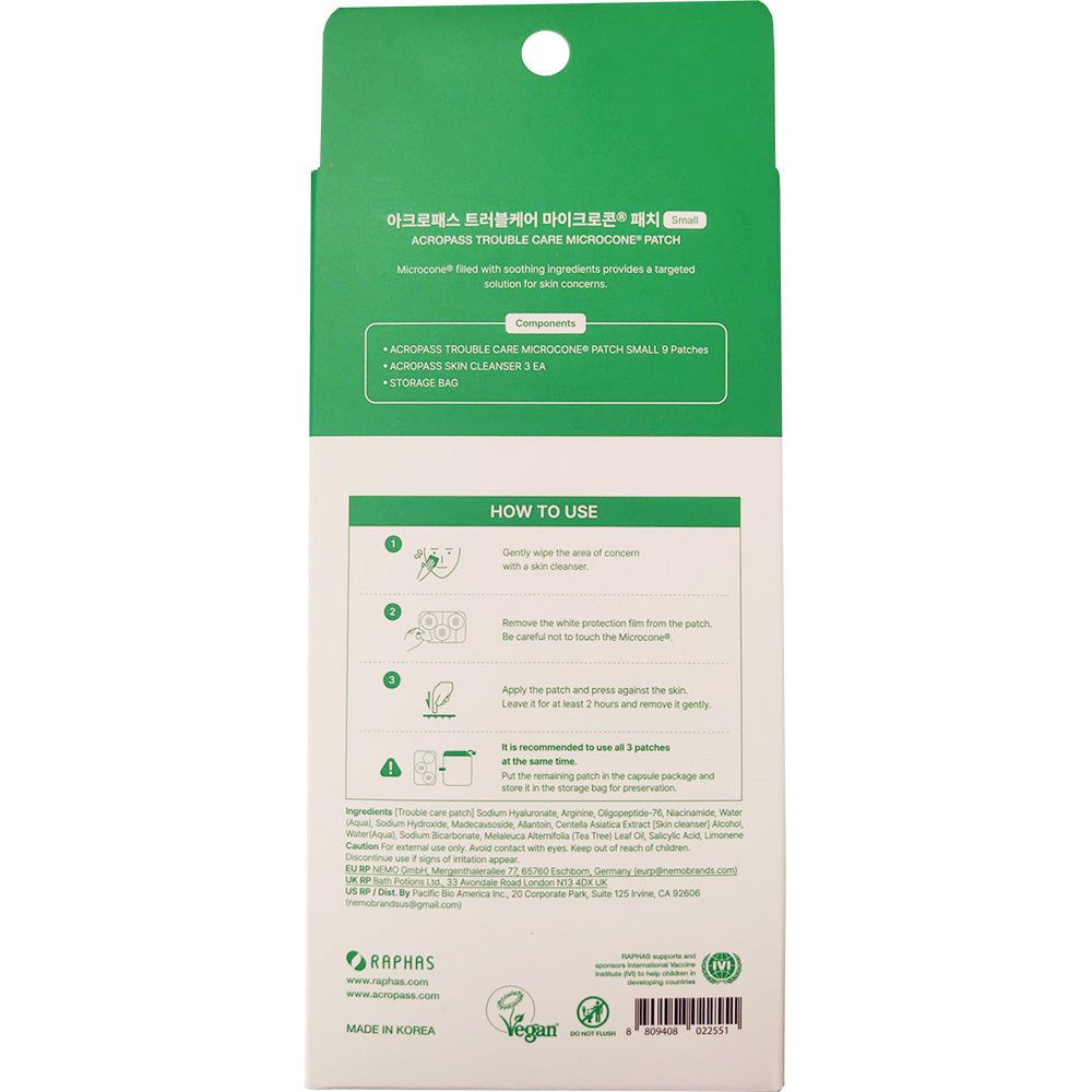 ACROPASS Trouble Care Mikrokonus-Patch Set