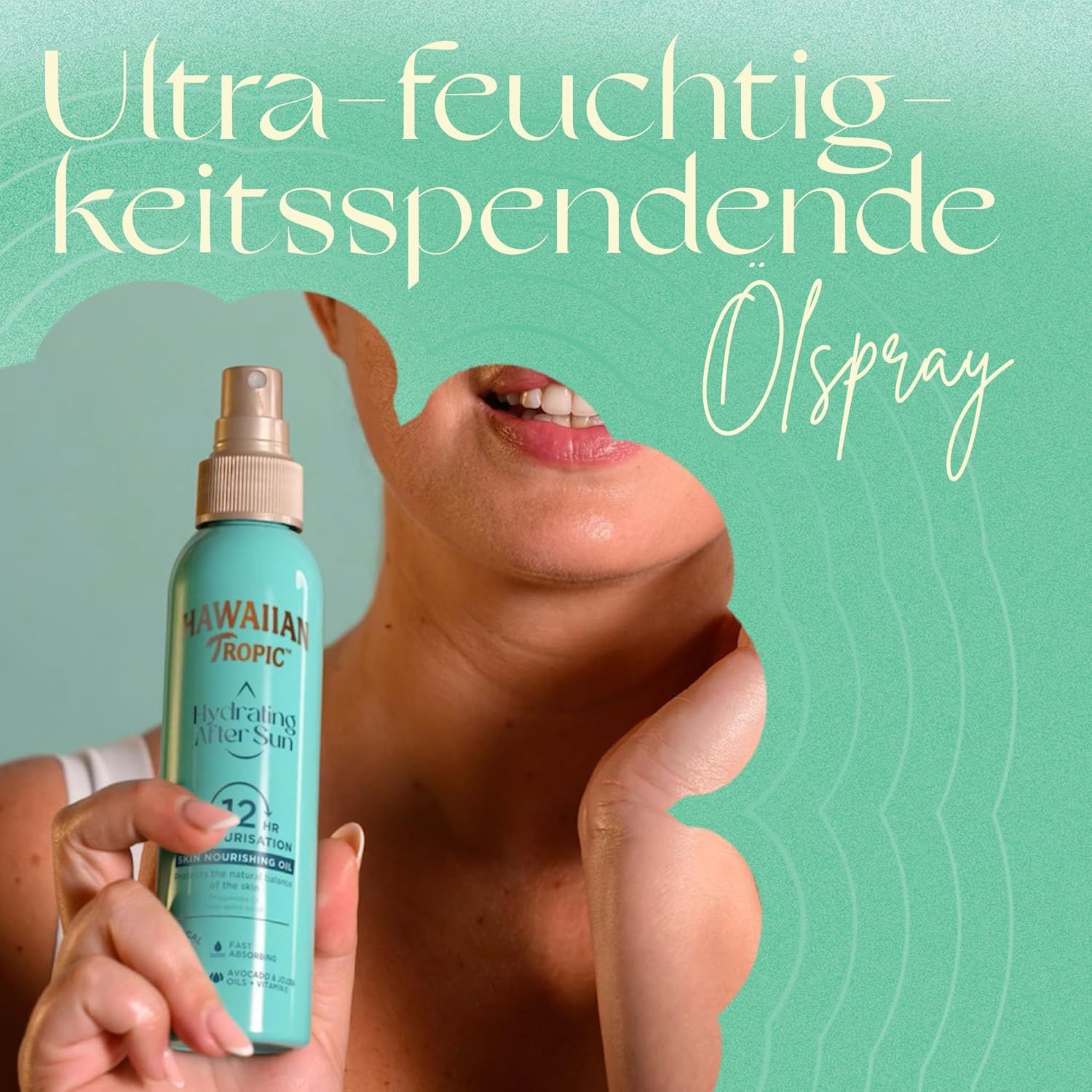 Hawaiian Tropic | Feuchtigkeitsspendendes Aftersun-Hautpflegeöl
