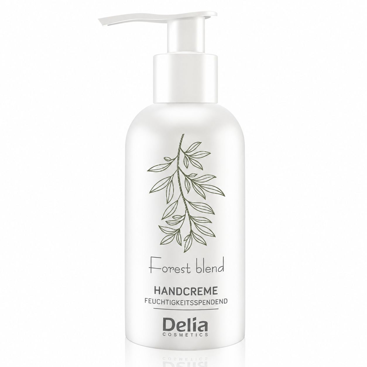 Spenderflasche Handcreme mit Pumpspender, "Forest blend".