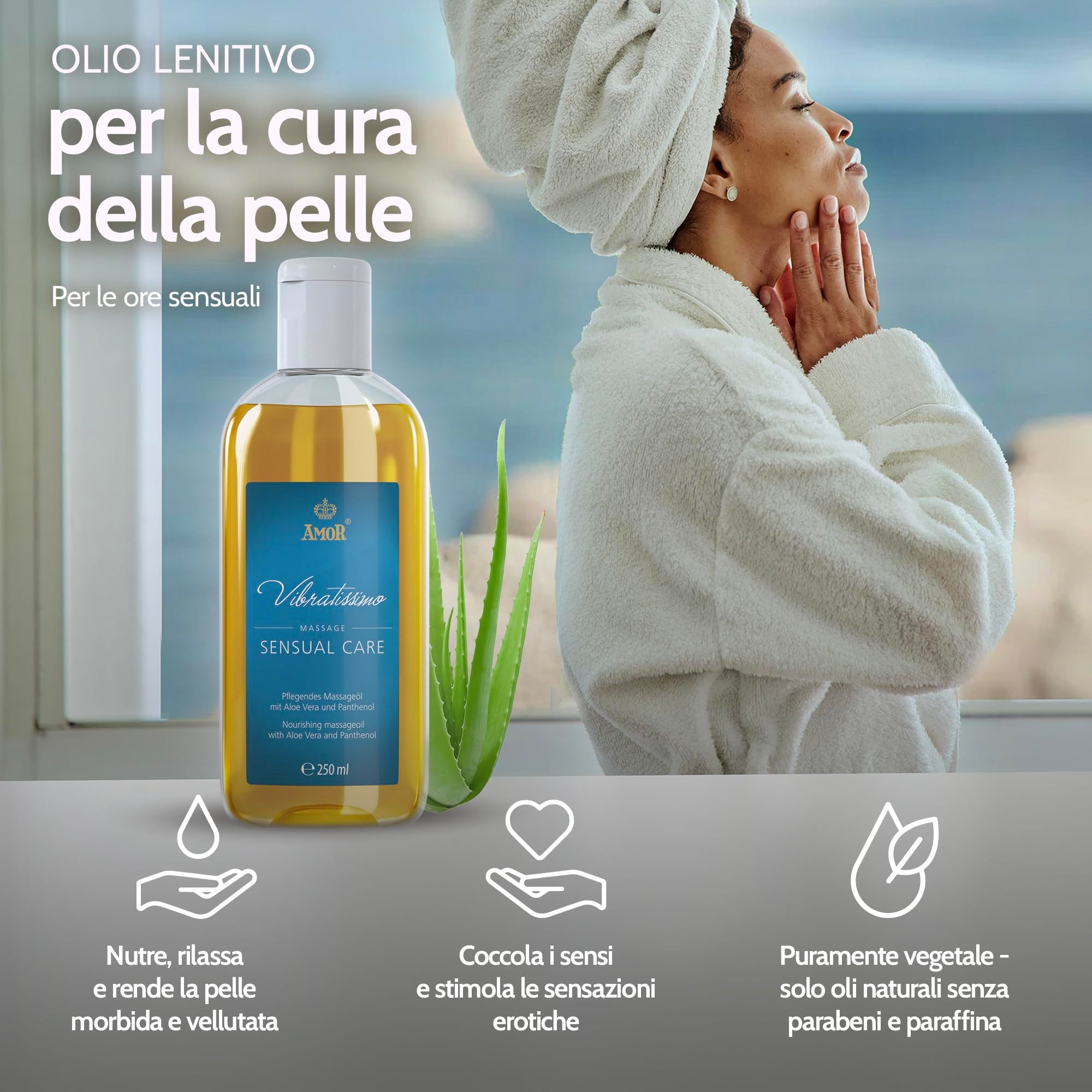 Vibratissimo Massageöl Sensual Care