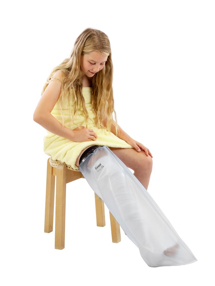LIMBO Duschschutz für Gips – ganzes Bein