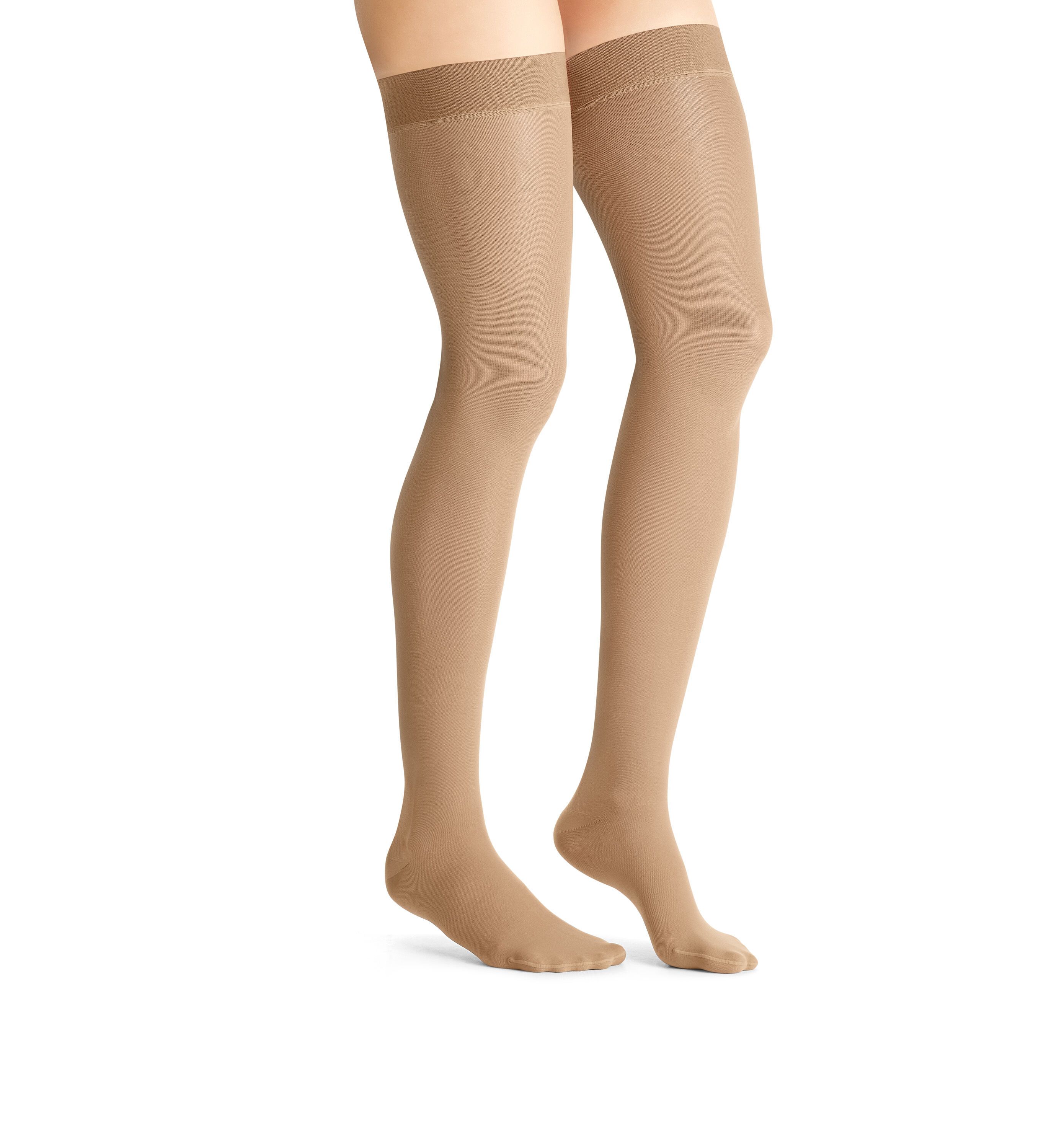 JOBST Ultrasheer Dijkous Klasse 2 Ag Petit Open Dots Caramel Extra Small