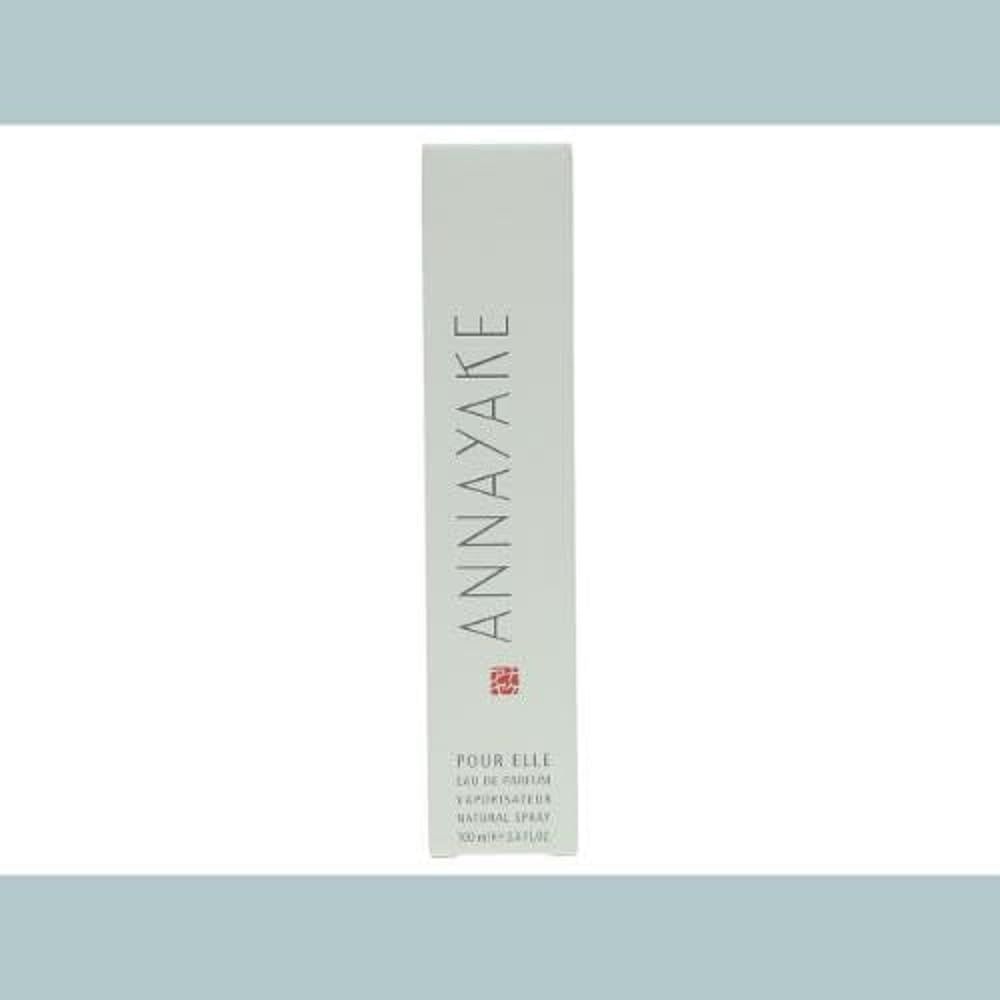 Weiße, rechteckige Verpackung. Aufschrift: ANNAYAKE, POUR ELLE, Eau de Parfum.