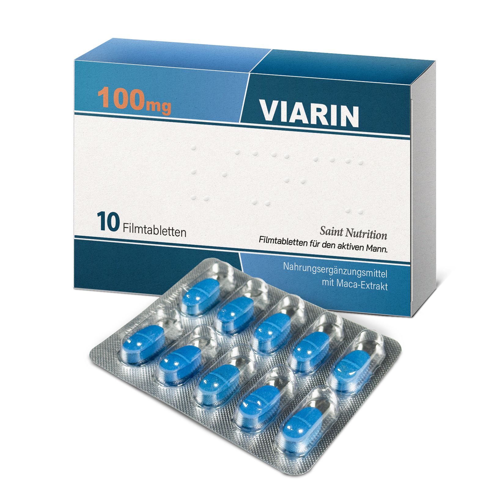 Saint Nutrition® | Viarin | Potenz Filmtabletten