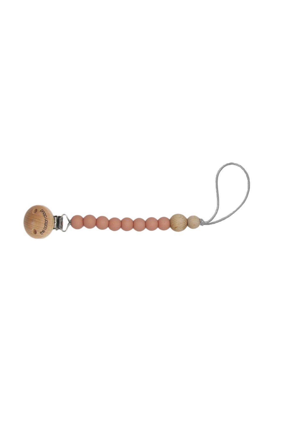 the cotton cloud Schnullerkette Round Blush