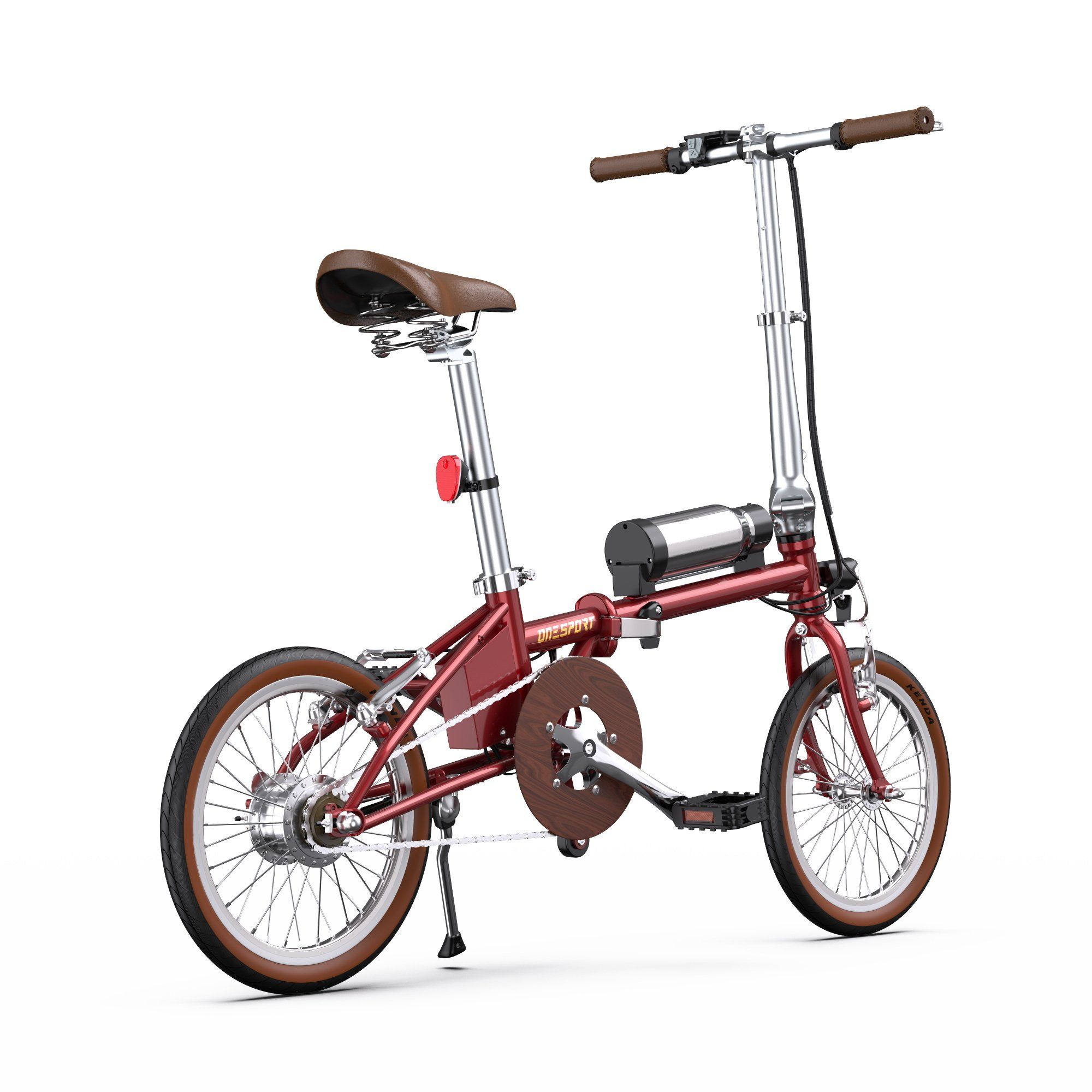 ONESPORT OT02 16" Faltbares E-Bike mit 250-W-Motor und 36-V-5,2-Ah-Akku