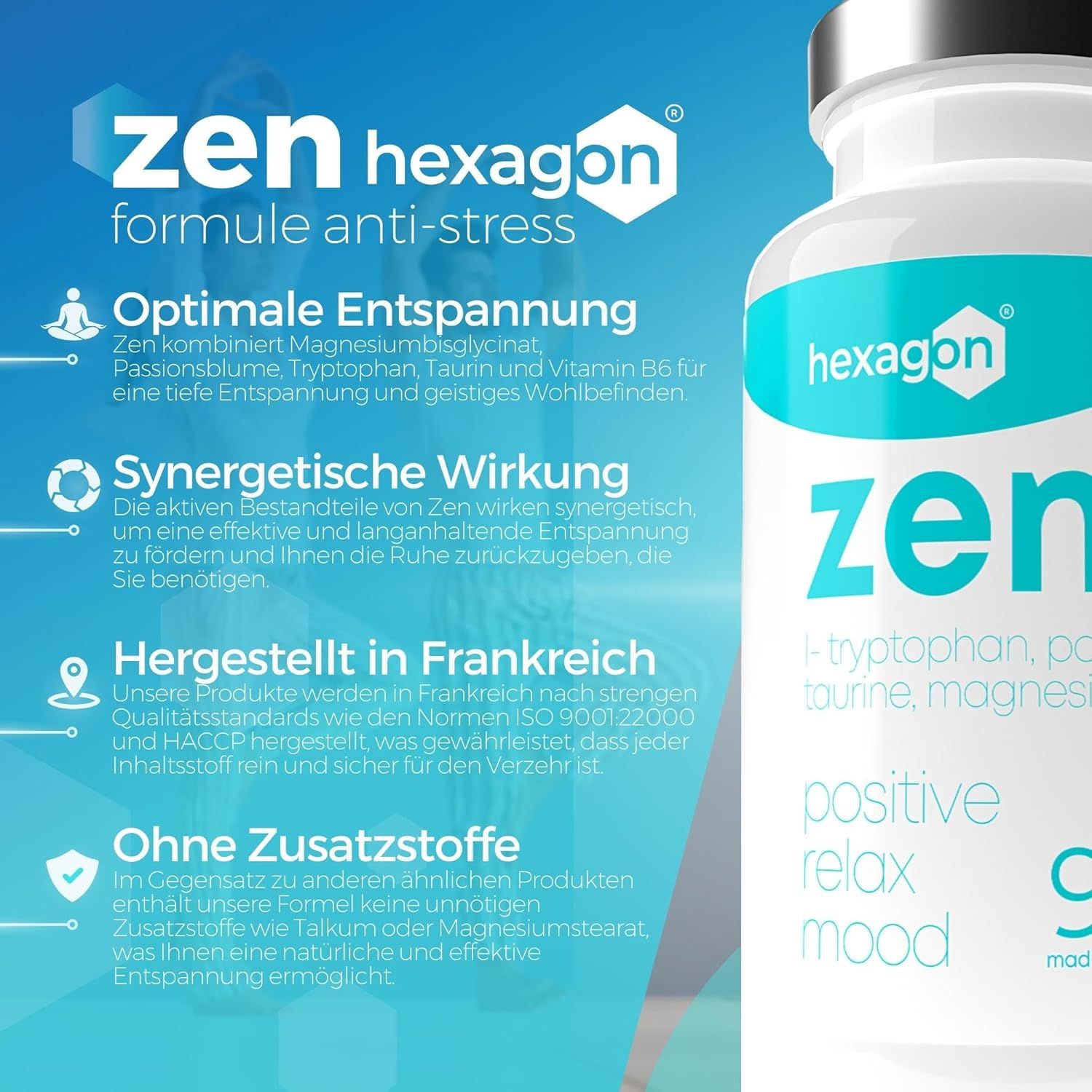 Hexagon ZEN - Anti-Stress Kapsel