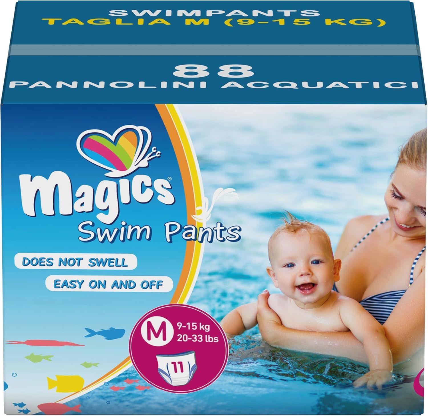 Magics Swim Pants Einweg-Schwimmwindeln für Babys