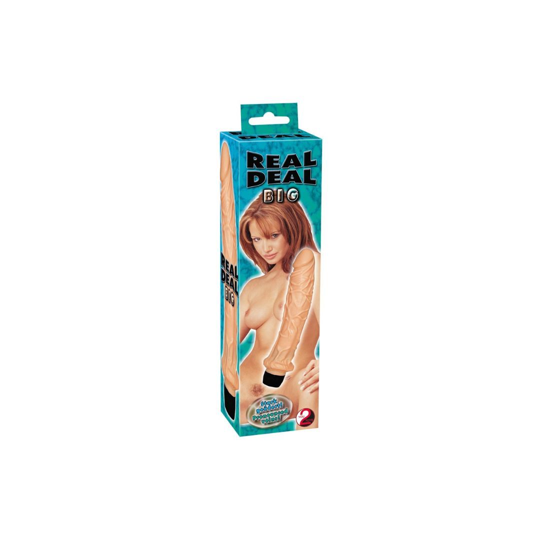 Naturvibrator „Real Deal Big“ | Vibrationen stufenlos regelbar | You2Toys
