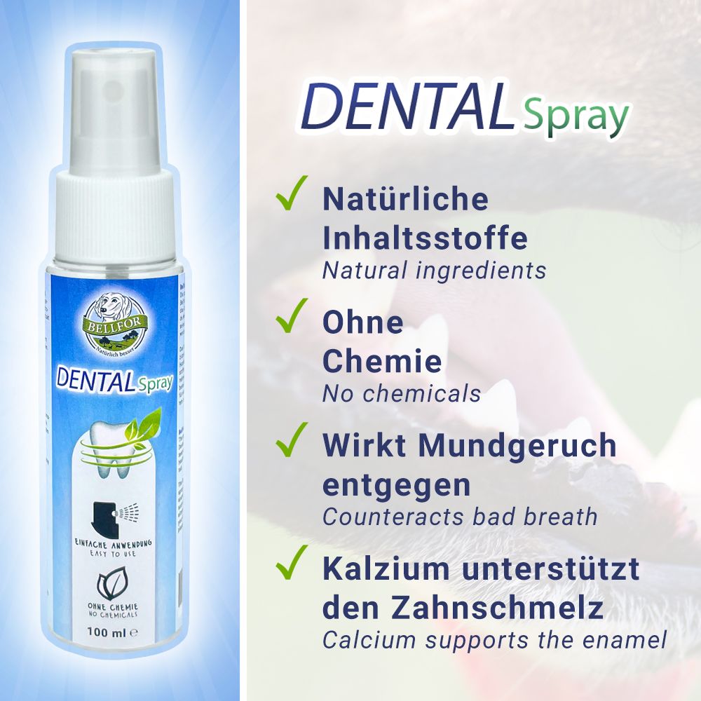 Bellfor Zahnpflegeprodukte für Hunde - Dental Spray