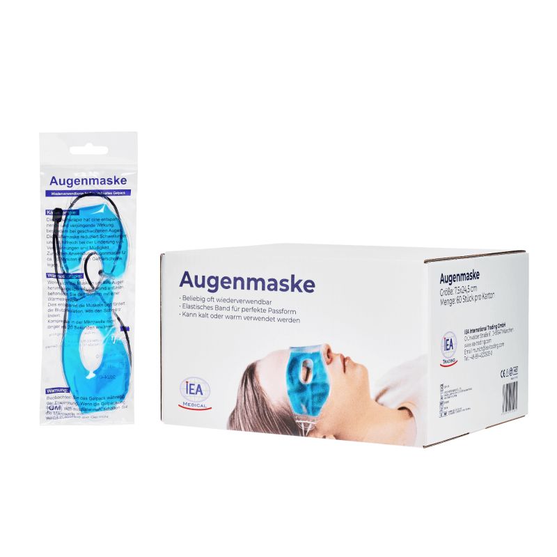 IEA Medical kühlende Augenmaske, Kühlbrille, Cold Eye Mask, Kühlung zur Linderung von Augenermüdung