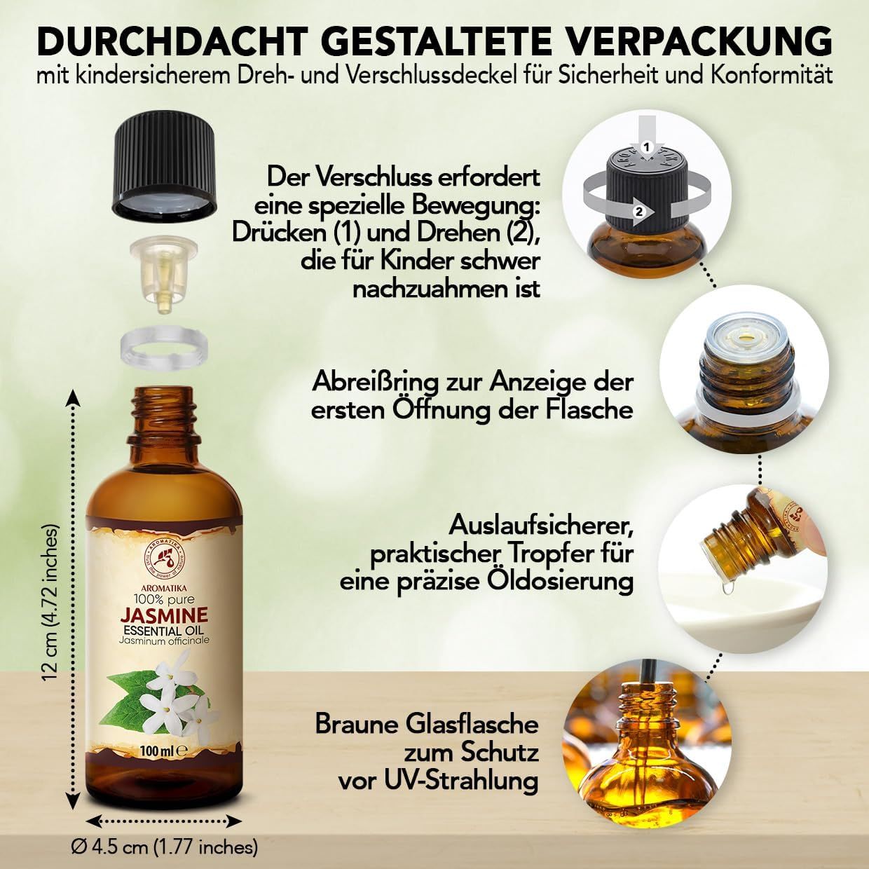 Anwendung von ätherischem Öl für handgemachte Projekte: Reinigungsmittel, Seifen, Kerzen.