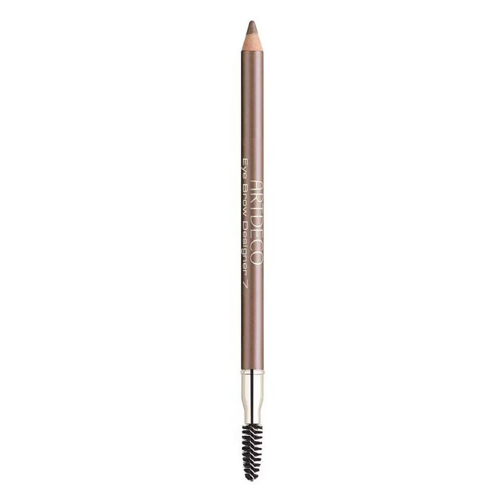 Artdeco Eye Brow Designer 7, brauner Augenbrauenstift mit Bürste. Aufschrift.