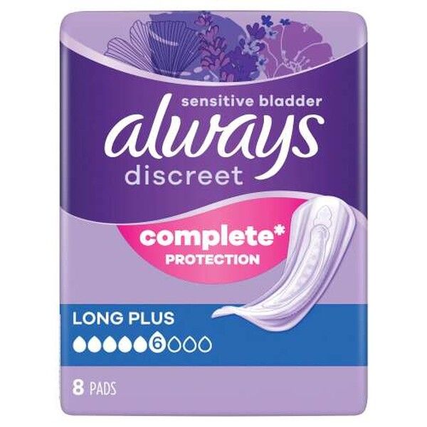 Always Discreet Inkontinenzeinlagen Long Plus
