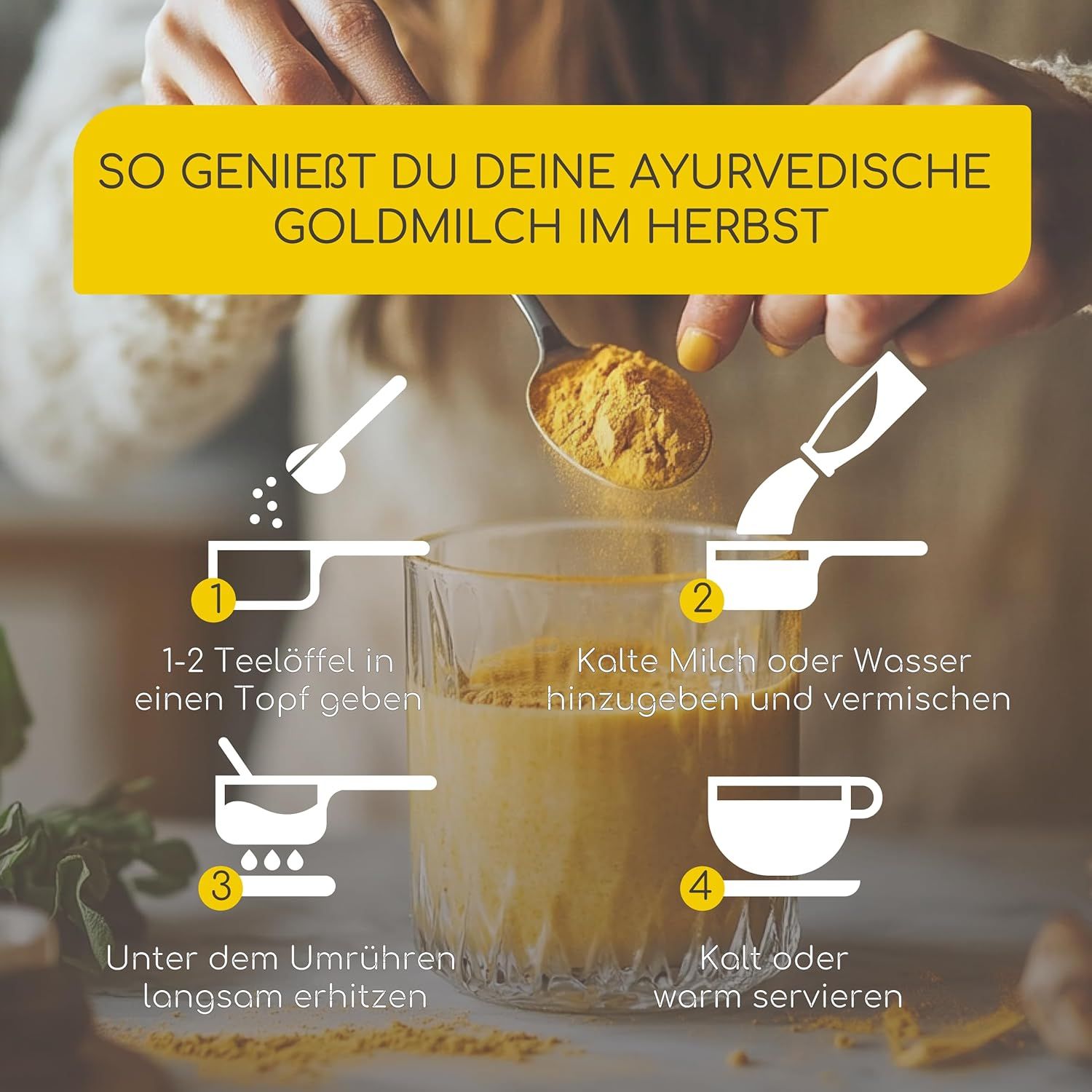 RAIBU Goldene Milch Pulver BIO - 500g